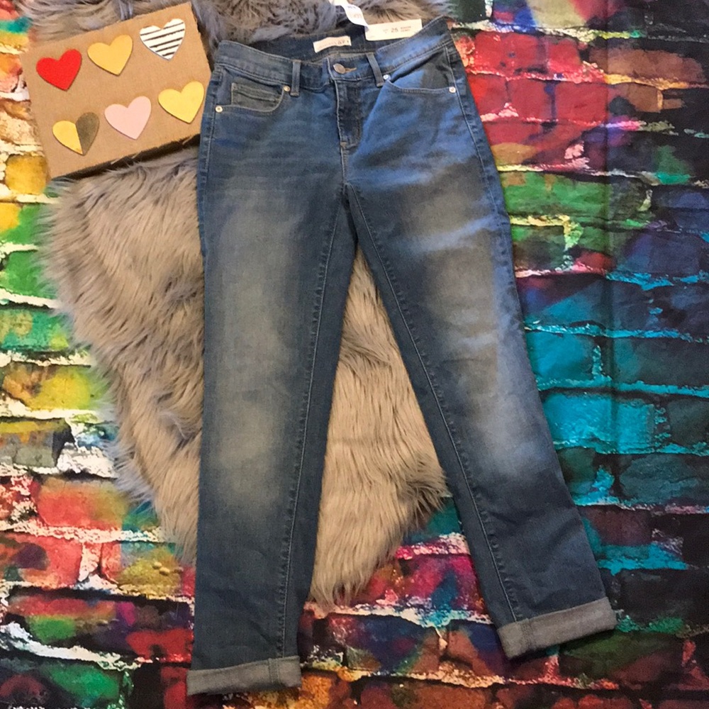 Ann loft. Modern skinny jeans sz 0 NWT
